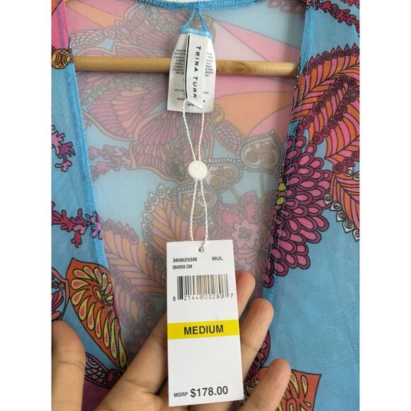 Trina‎ Turk Serene Maxi Dress, Casual, Beach Cover Ups for Women Size M - Picture 5 of 8